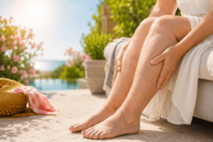 geschwollene beine im sommer